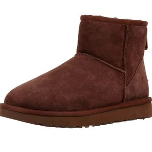 NEW WOMEN'S CHOCOLATE UGG CLASSIC MINI II BOOTS